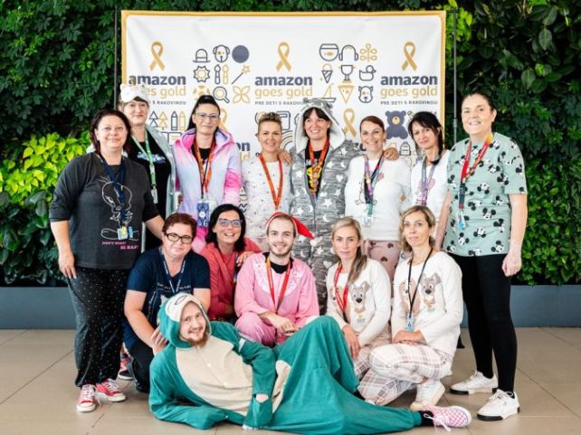 Kampaň Amazon Goes Gold zvyšuje povedomie o detskej rakovine už po šiestykrát